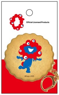 EXPO2025 ミャクミャク 食品サンプルクッキー キーホルダー（監修中）©Expo 2025