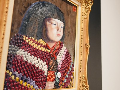 Cream Painting 麗子像(ウッドワン美術館)