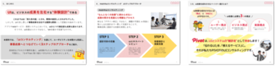 成果に直結する3ステップ UIコンサルティング（一部抜粋）