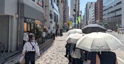 ペンギンベーカリー中目黒店 オープン日の様子