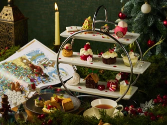 「リーベルホテル大阪」14種のスイーツで絵本の世界を 表現するクリスマス限定アフタヌーンティーと、 聖夜を彩る特別ディナーコースが登場！