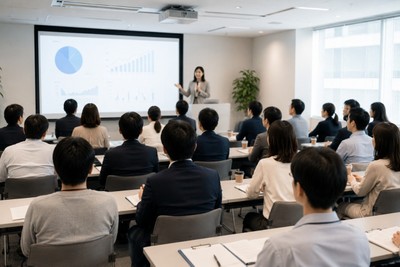 (従業員向け金融セミナーのイメージ)