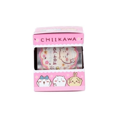 ちいかわのぷっくり感が魅力のボンボンドロップシール