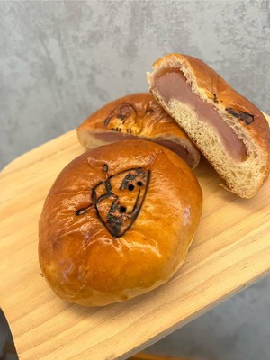 マスコットキャラクターむさし嵐丸あんぱん
