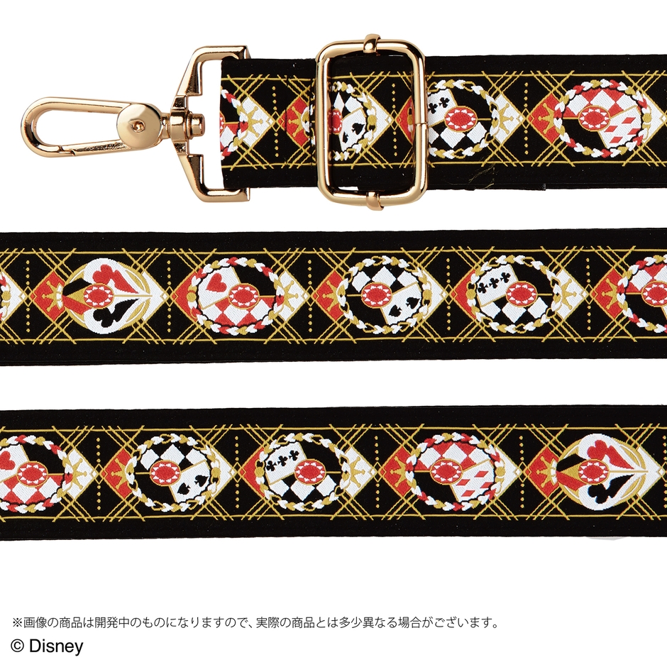 ディズニー ツイステッドワンダーランド ショルダーストラップ(ハーツラビュル 商品イメージ)