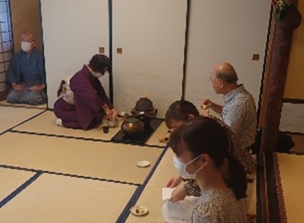 昨年の「茶会」の様子