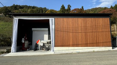 秩父の山の中のWinery　Passionの外観です♪