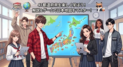 47都道府県の全ての市区町村がピースになったジグソーパズル（無料ブラウザゲーム）