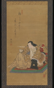 春好斎北洲 / 初代嵐橘三郎（二代目嵐吉三郎）の惟高親王（メトロポリタン美術館）