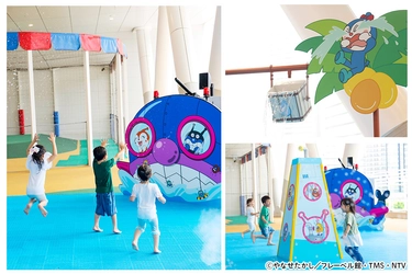 バイキンメカがびしょ濡れにしちゃうぞ！ 『水あそびひろば』6月13日(土)オープン　 2026年6月13日(土)～9月30日(水)