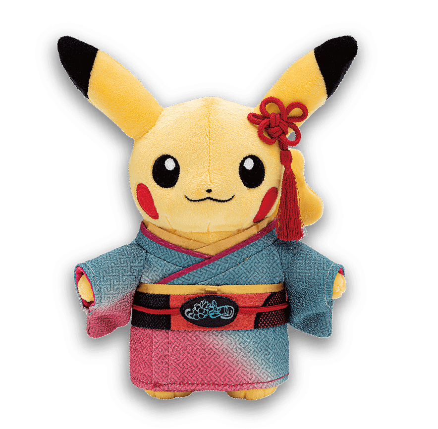ぬいぐるみ ポケモン×工芸展のピカチュウ　2,640円（税込）
