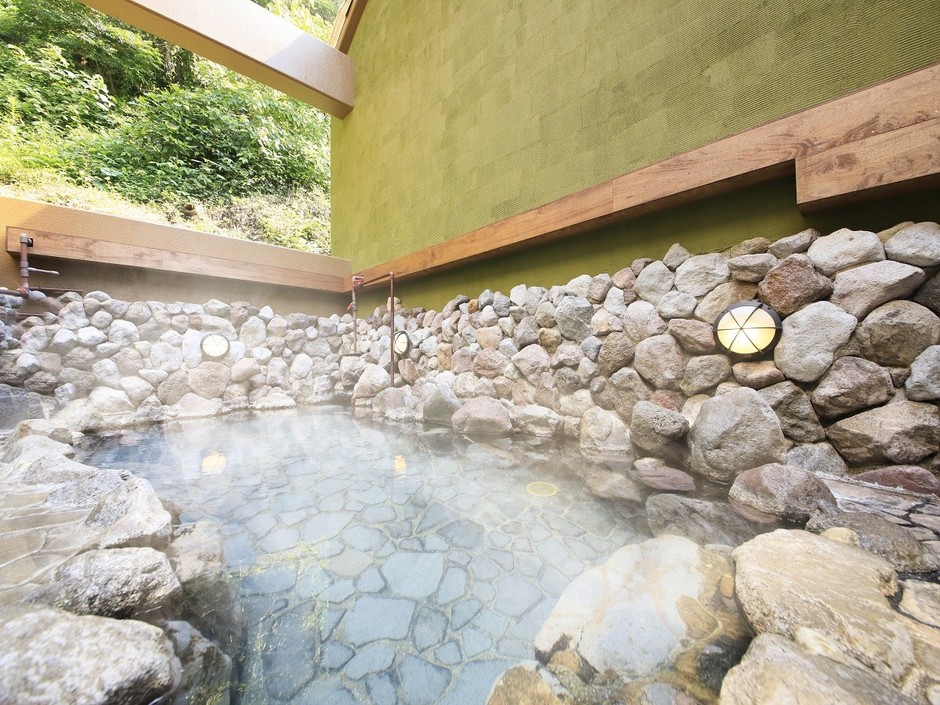 亀川温泉を堪能＜露天風呂＞