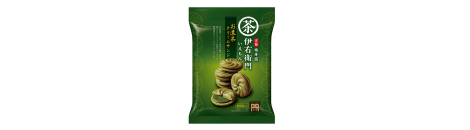 伊右衛門 お濃茶クリームサンド