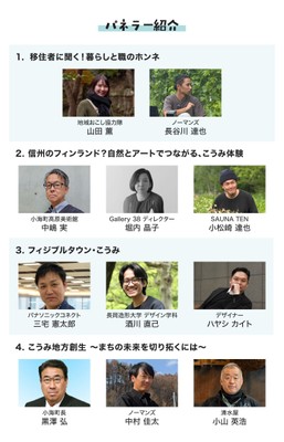 トークイベントパネラーご紹介