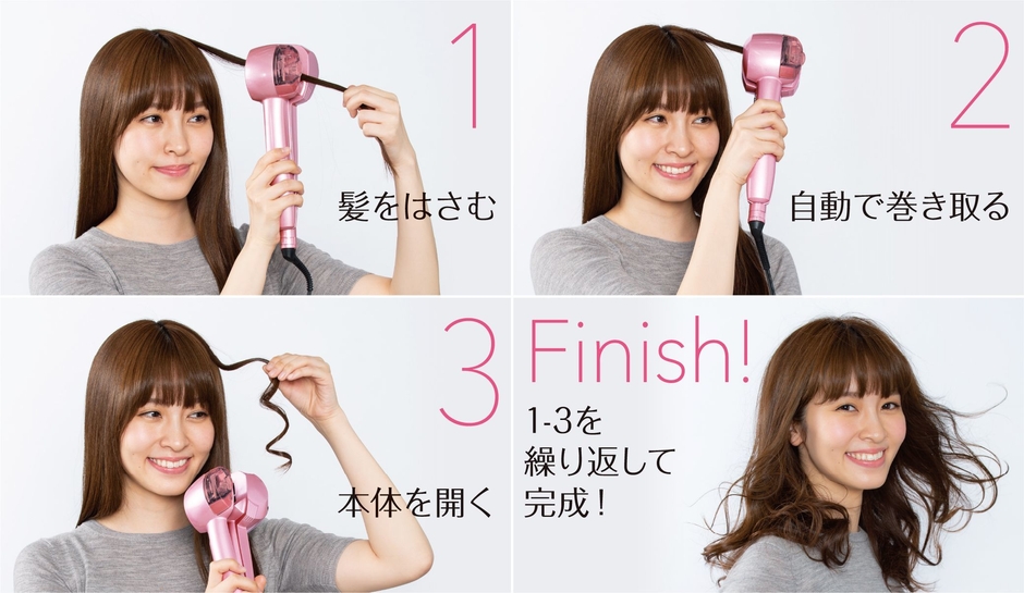ミラカール基本の使い方　