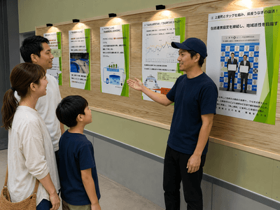 うなぎの生態や、養殖場の施設をスタッフが解説しながらご案内いたします