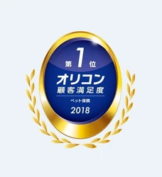 アクサダイレクト、2018年オリコン顧客満足度調査 「ペット保険」総合第1位を獲得 ～保険プラン、付帯サービスなど5ランキングで第1位に～