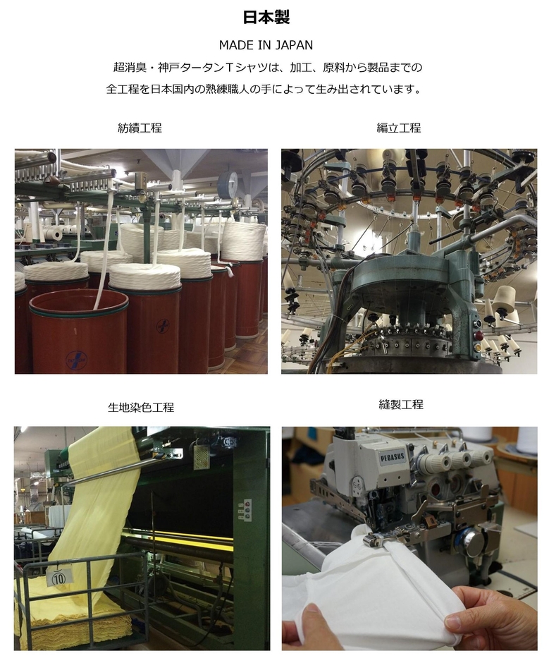 日本で製造されています