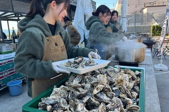 牡蠣の食べ放題(2026年1月撮影)