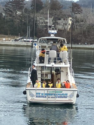 クルーズに出発