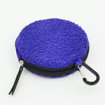 クロミのふわもこなサガラ刺繡ポーチ