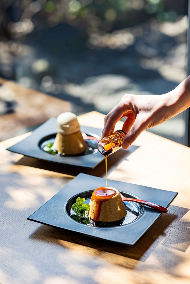 Restaurant&Cafe K庵の「みかわぷりん」