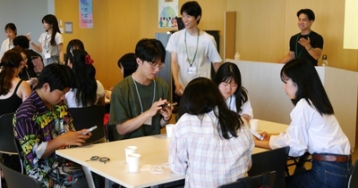 令和7年（2025年）7月に開催した国際交流イベントの様子