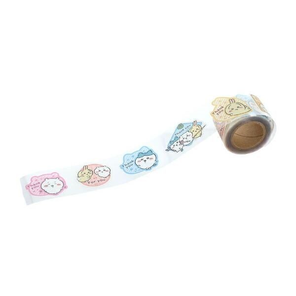 ちいかわのぷっくり感が魅力のボンボンドロップシール