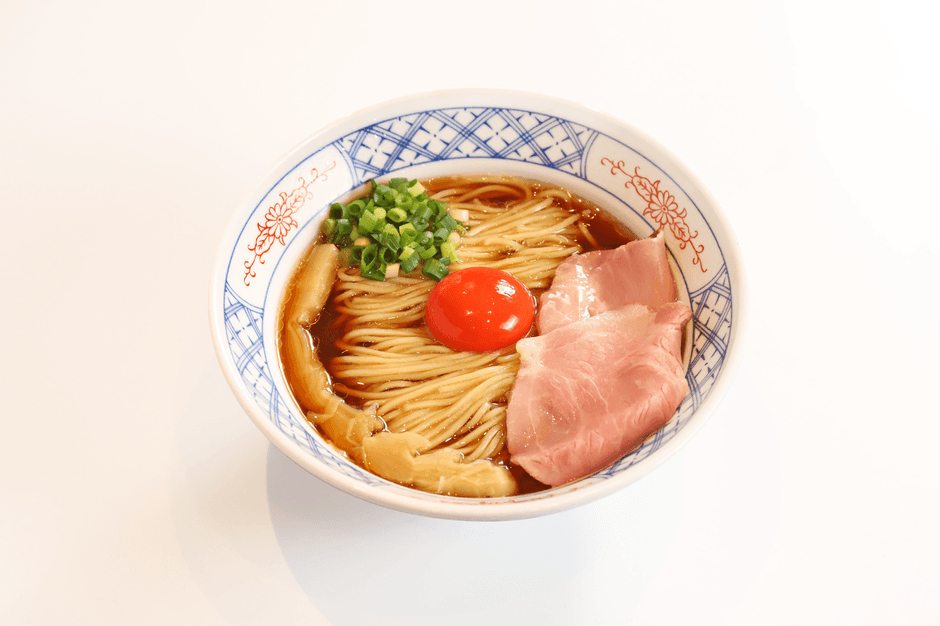 地鶏醤油soba