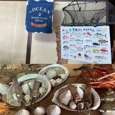 魚の皮から革細工・作品