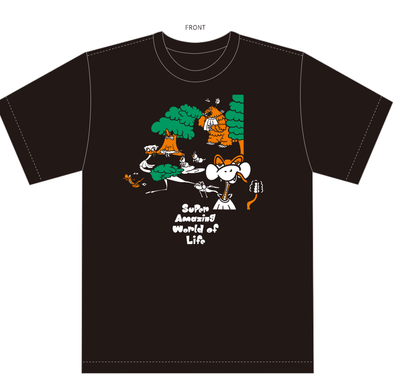 いきもの超ワールド展×ヤイリコウイチ　Tシャツ