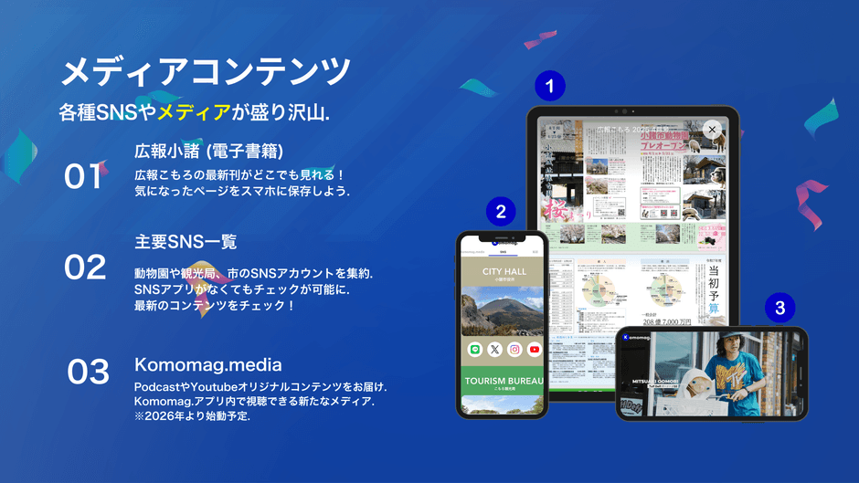 komomag.メディアコンテンツ