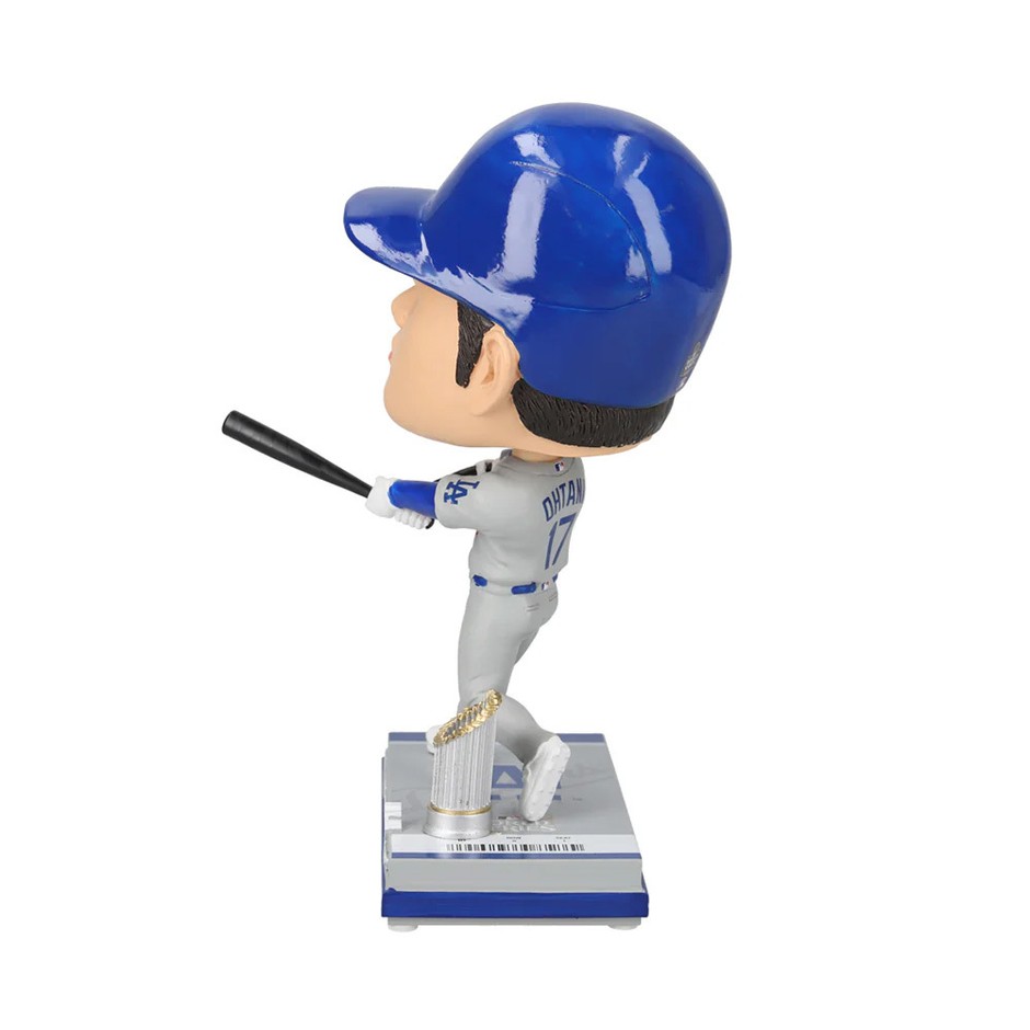 大谷翔平 2024 World Series Champion Player トロフィー & チケット台座付 世界限定ボブルヘッド横