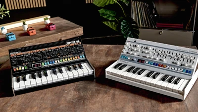 「JUPITER-8」を継承したモデルとオリジナル設計の新モデル。 「Roland Boutiqueシリーズ」2機種を発売