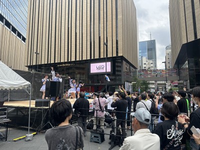 中池袋公園で開催された「WELOVETOSHIMA〜地域貢献メッセ〜」の様子①