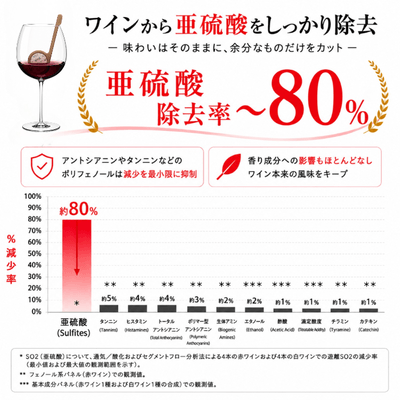 亜硫酸除去データ