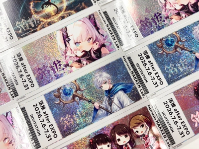 研文社、「推し活EXPO」出展アイテムを自社オフィスで再展示　 「箔推 After EXPO」アフター展示会7/6～31開催