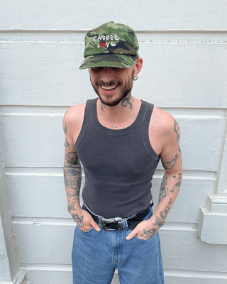 CHOOSE LOVE CAP - CAMO / 価格：7,700円(税込)
