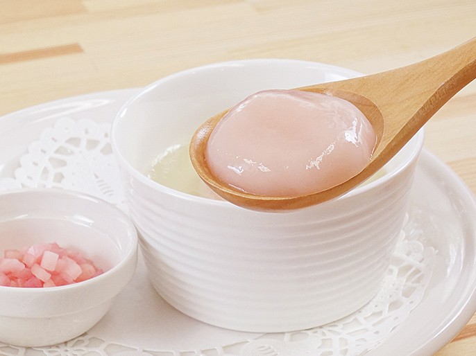 岩下の新生姜の白いおしるこ~豆乳仕立て~
