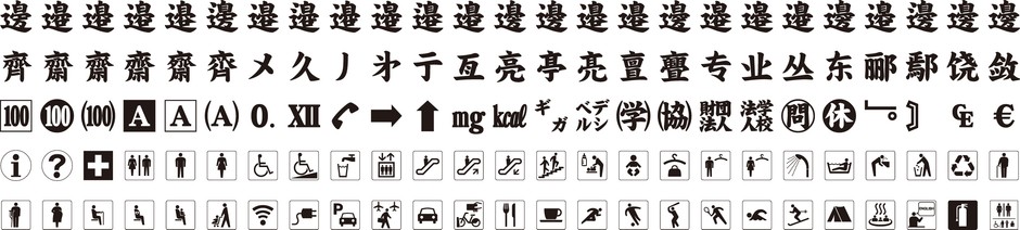 DynaFont外字マエストロ特徴その1