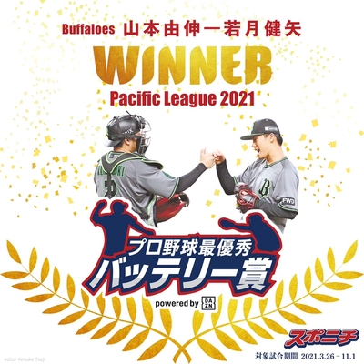 パ・リーグ 山本由伸投手ー若月健矢捕手(オリックス)
