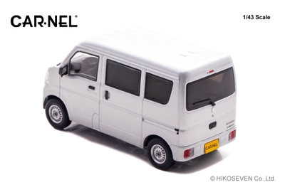 1/43 スズキ エブリイ PA (DA17V) 2021 Silky Silver Metallic：左後