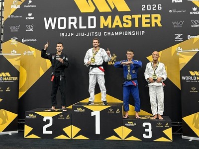 IBJJFワールドマスター2026にて、世界3位入賞