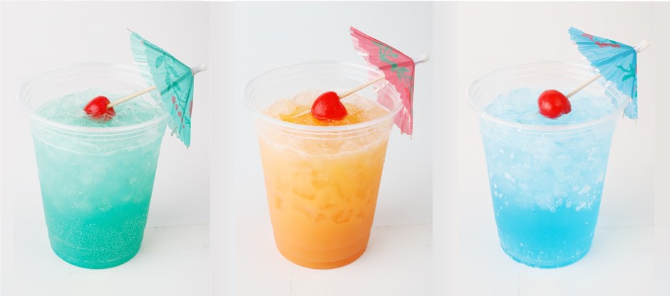 ▲コラボアルコールドリンク（全3 種）　
