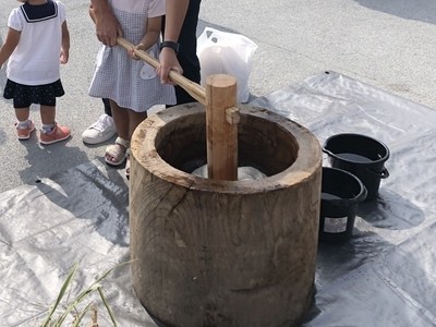 餅つき大会