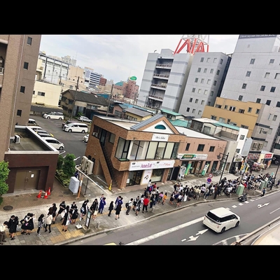 連日200人以上の行列