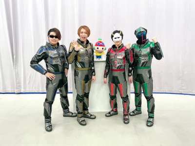 （左から）FB777、KIKKUN-MK-II、あろまほっと、eoheoh　　　　©MSSP アソビの救世主