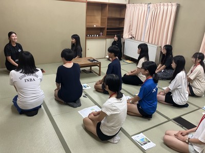 昨年度の様子：夕礼体験