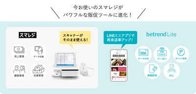 ビートレンド、クラウドPOSレジ『スマレジ』と連携した 『betrend Lite for スマレジ』をリリース
