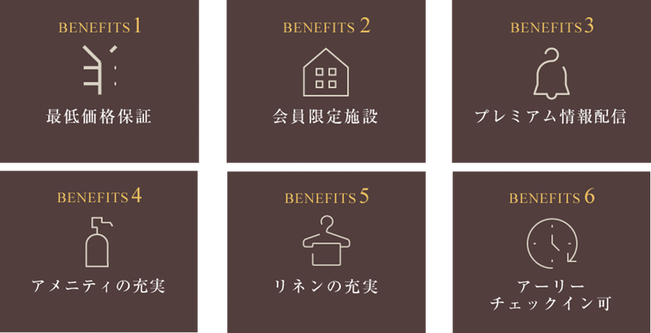 6つの特典